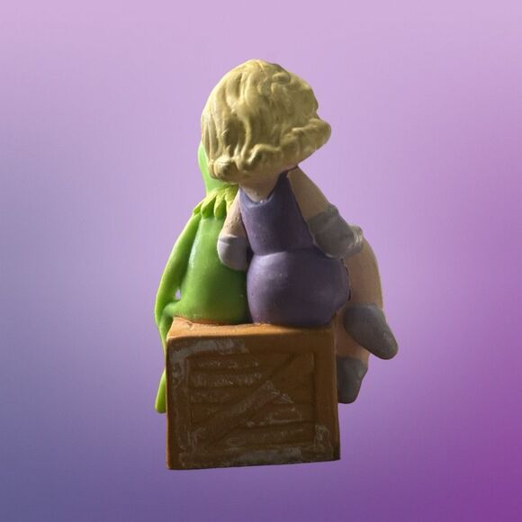 Applause THE MUPPETS 2.5" Kermit The Frog & Miss Piggy Cake Topper PVC Figurine - Picture 5 of 8